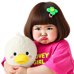 Chubby Girl Funny face101(MINI)EN