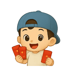 Adorable And Naughty Blue Cap Boy