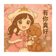綿羊帽女孩&偵探犬
