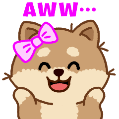 Cute Shiba Inu 'Malang' English Ver.