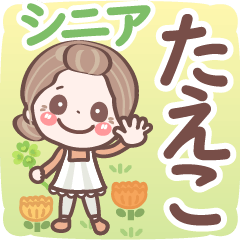 Pretty senior stickers Ver.6-1 Taeko