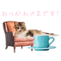 Honorific Everyday Stickers-NorwegianCat
