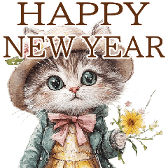 Celebration/Congratulations/Cat(BIG)