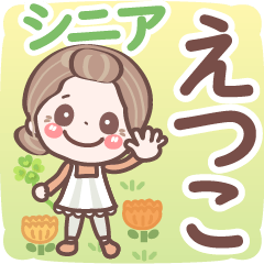 Pretty senior stickers Ver.6-1 Etsuko