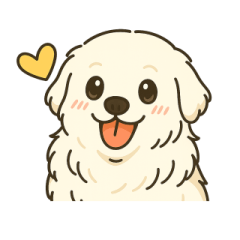 もふもふワンちゃん日常スタンプ