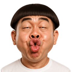 Cheeky face man (No Text)