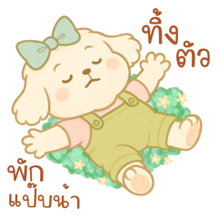 น้องสายไหม: หมาน้อยน่ารักสดใส