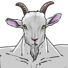 goat 100 sticker
