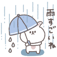 small small rabbit sticker #93