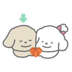 Couple Sticker (Chainu-kun)