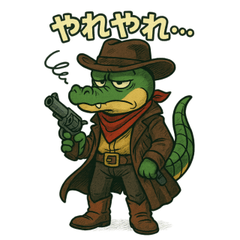 Gabriel the Bounty Hunter Crocodile
