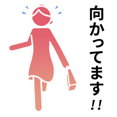 Moving Pictogram 4 Pink Ver.