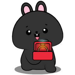 Black Bunny 3 : Effect stickers