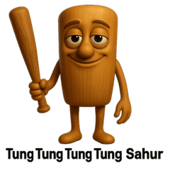 TungTungTungSahur Brainrot 3D
