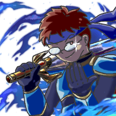 Yagi party!!-clad in blue flames-