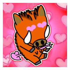 JIN-JIN Wild boar 10 No Letters