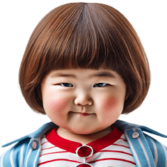 Chubby Girl Funny face103(BIG)EN