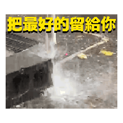 GOD of RAIN says: Love me don't leave!