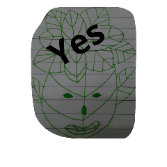 leaf  face