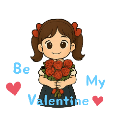 The Best Wishes From Red Bow Girl