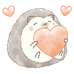 Hedgehog and Favorite activities*orange