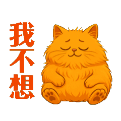 Orange Cat's Dynamic Daily Life Quotes 6