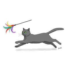 General purpose Chartreux sticker:3