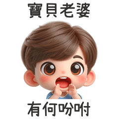 靦腆男孩老婆有何吩咐