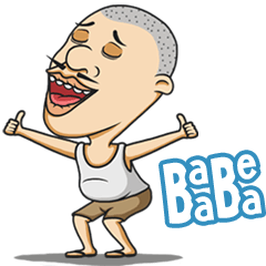 Babe Baba Animated Stikers