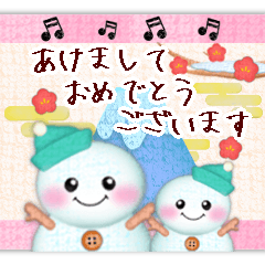 【ピアノと音楽】冬の雪だるま年末年始10