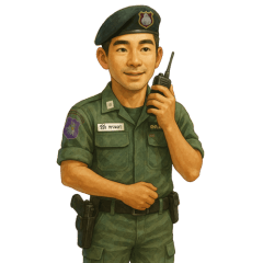 บิ๊กสติ๊กเกอร์ตำรวจตระเวนชายแดน