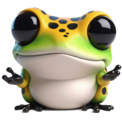 Frog Feeling Helpless