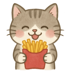 Animals & Food  Cute Munch Stickers