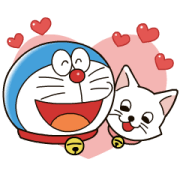 DORAEMON & Tons of Moving Cats Stickers