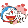 【中文版】哆啦A夢 一堆貓咪動態貼圖