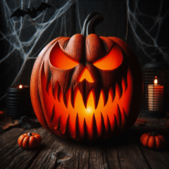 Halloween Face Stamps