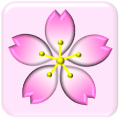 Cherry blossom sticker