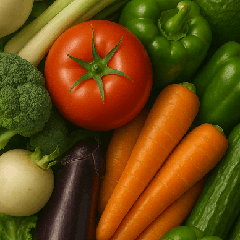 Full of Veggies! Say It with Freshness