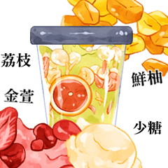 手搖飲料拼貼樂2