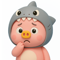 Shark Pig shark head cover