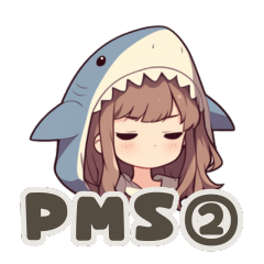 [PMS] Girl wearing a shark 2