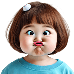 Chubby Girl Funny face104(BIG)EN