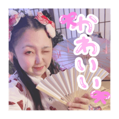 和風愛理たんと扇子♡