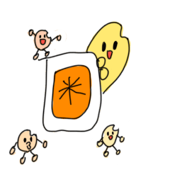 元気なおこめくんスタンプ