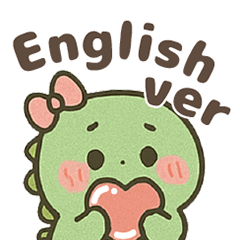 かわいく英会話!もちもちザウルス