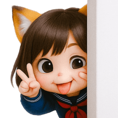 狐狸美少女❤️