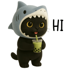 Cat Baby shark so cute cute (EN)