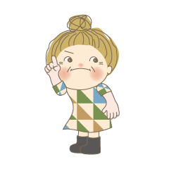 The sticker which conveys feelings