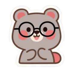 Pink Gray Bear's Daily
