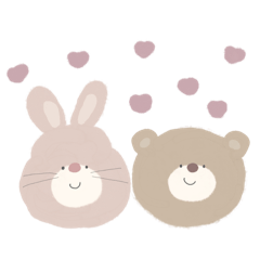 うさぎ のち くま りり すたんぷ ◎